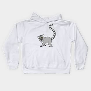 Kawaii lemur Kids Hoodie